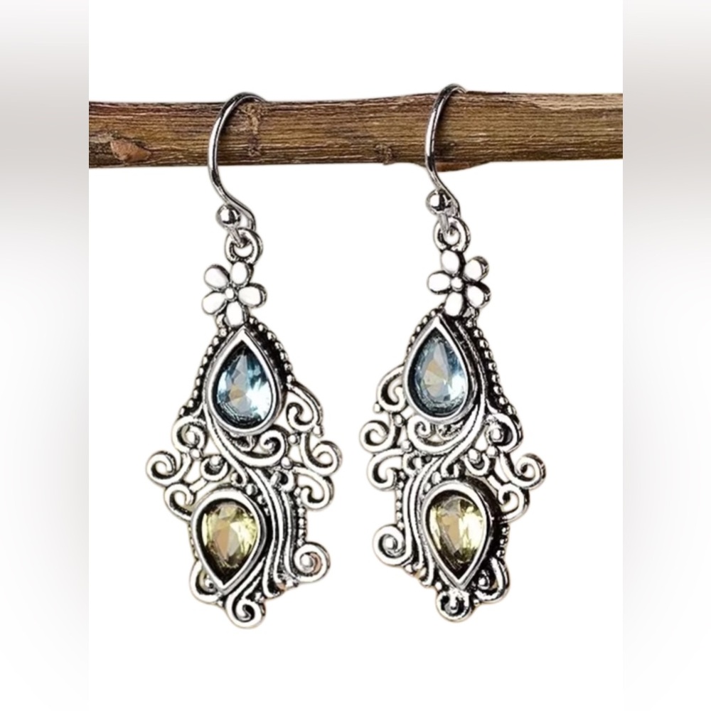 Water Drop Dangle Earrings